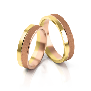 Preview: Stelmach Trauringe Weiss-Gelbgold Erfurt 058